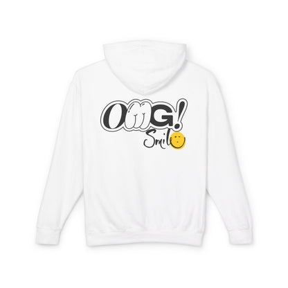 OMG!Smile Lightweight Hooded Sweatshirt