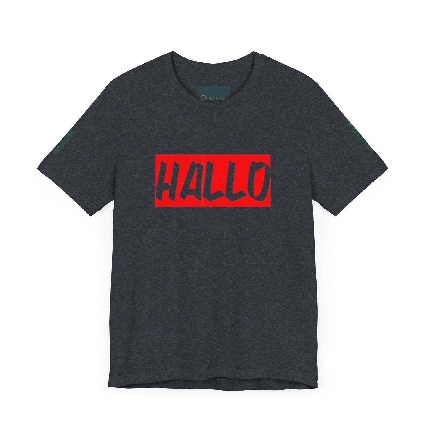 Funny Hallo Graphic Tee for Casual Vibes