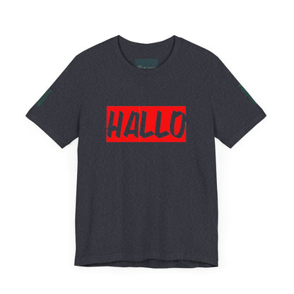 Funny Hallo Graphic Tee for Casual Vibes
