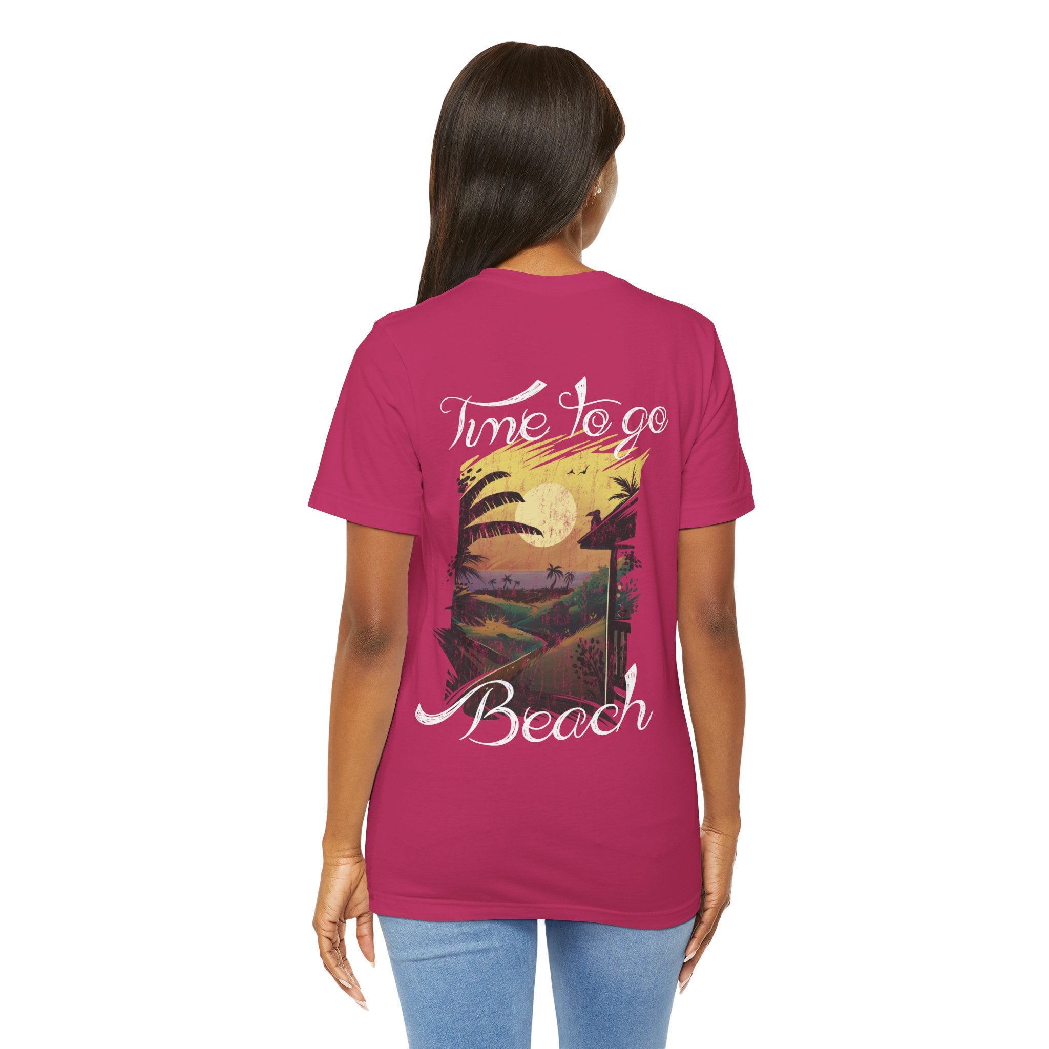 Il est temps d’aller à la plage Tee-shirt unisexe 