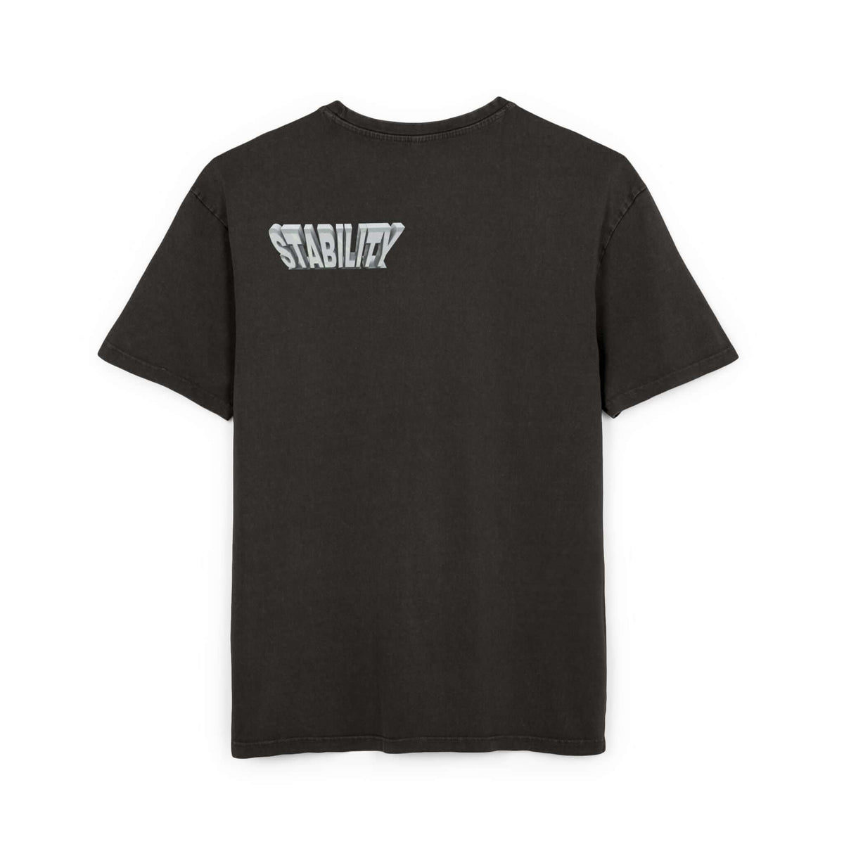 Oversize Tee Stability Acid Washed Men's Shirt