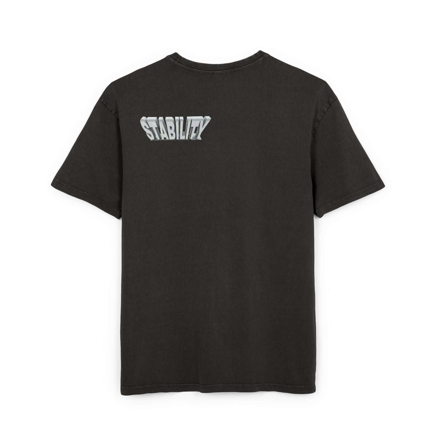 Oversize Tee Stability Acid Washed Men's Shirt