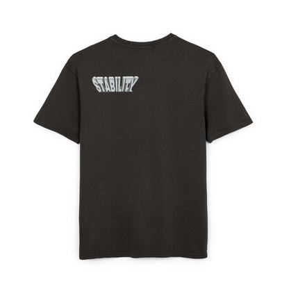 Oversize Tee Stability Acid Washed Men's Shirt