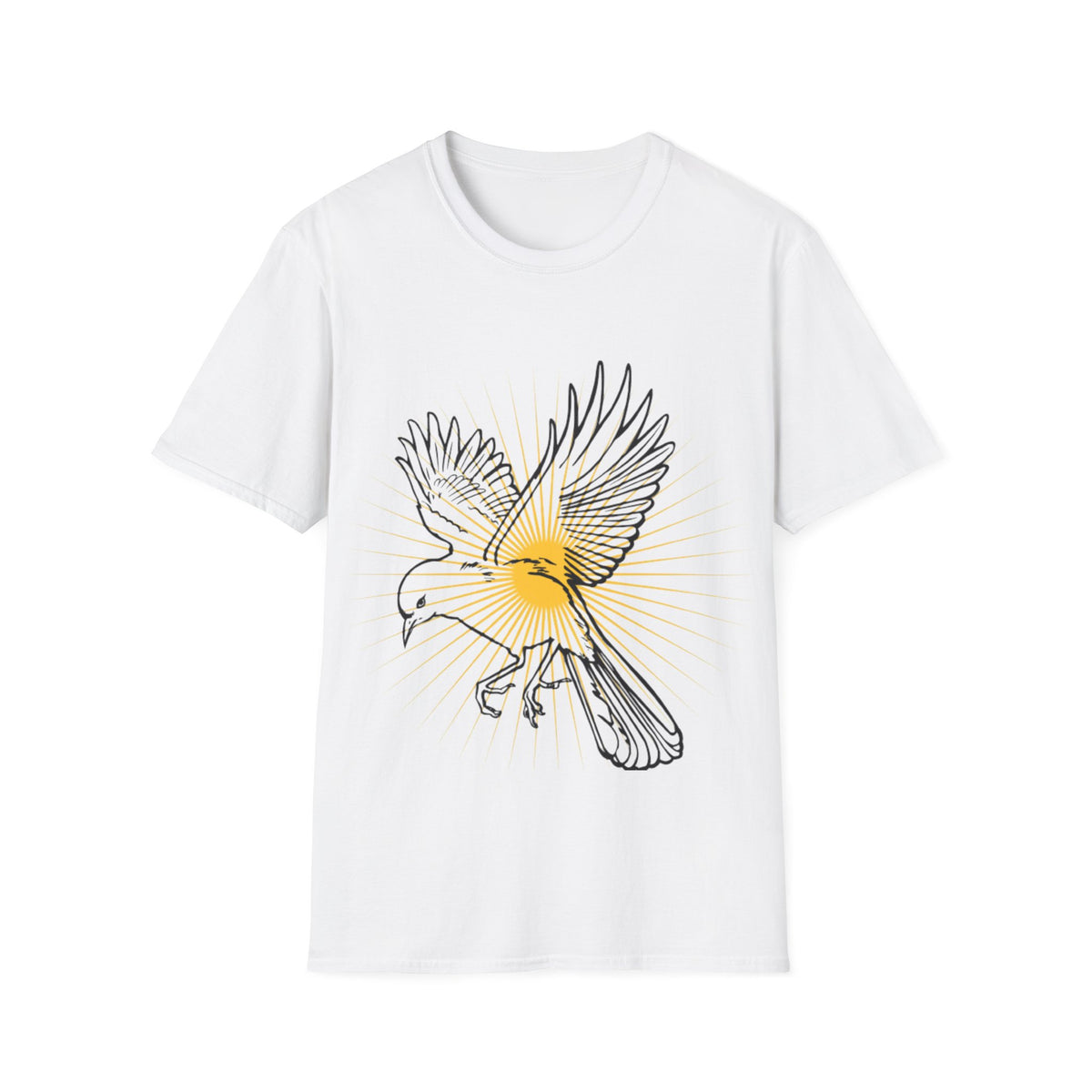 RC'nSONS Unisex Splash Eagle T-Shirt