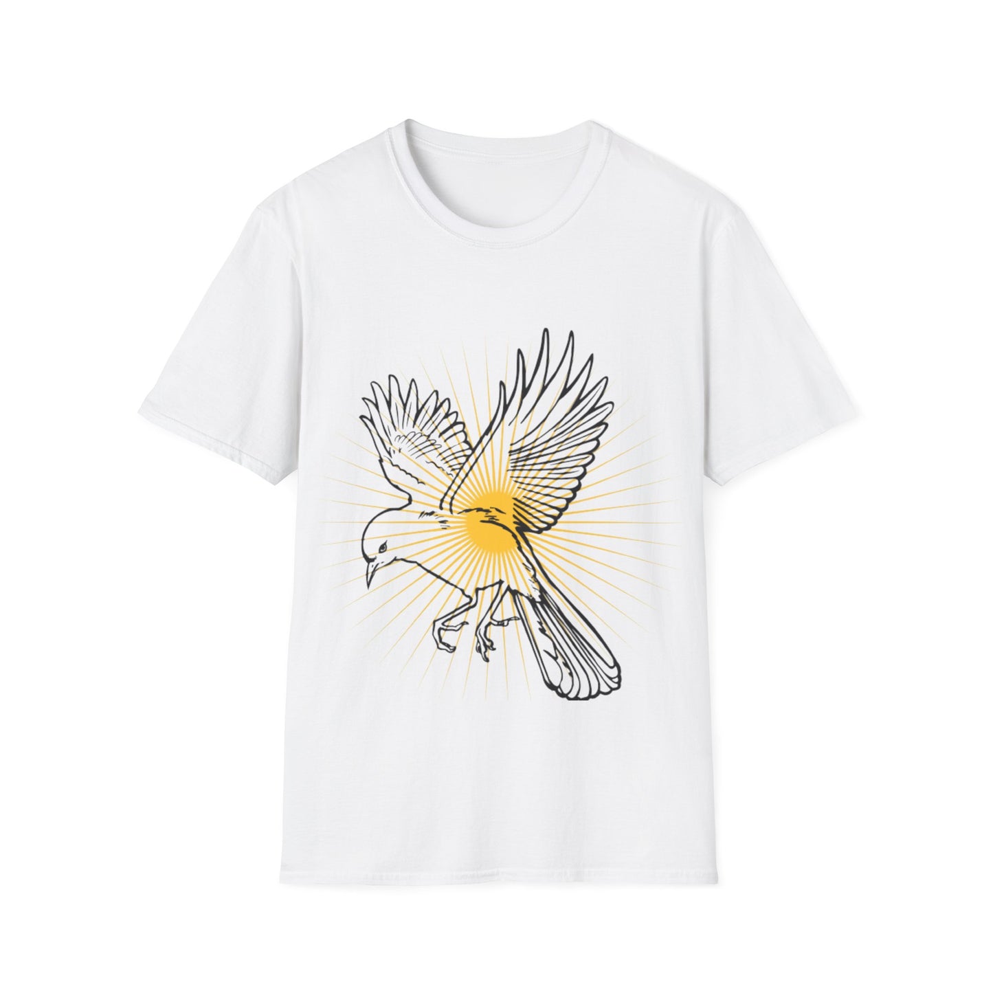 RC'nSONS Unisex Splash Eagle T-Shirt