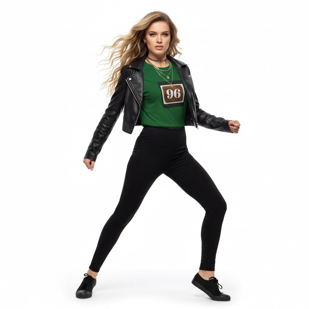 Vintage Style Unisex Heavy Cotton Tee - Classic 96 Design