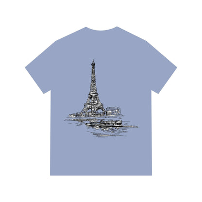 Men's Acid Washed Tee - Tower Design Printify