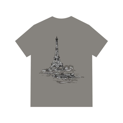 Men's Acid Washed Tee - Tower Design Printify