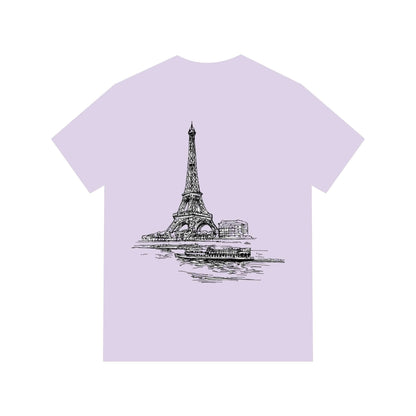 Men's Acid Washed Tee - Tower Design Printify