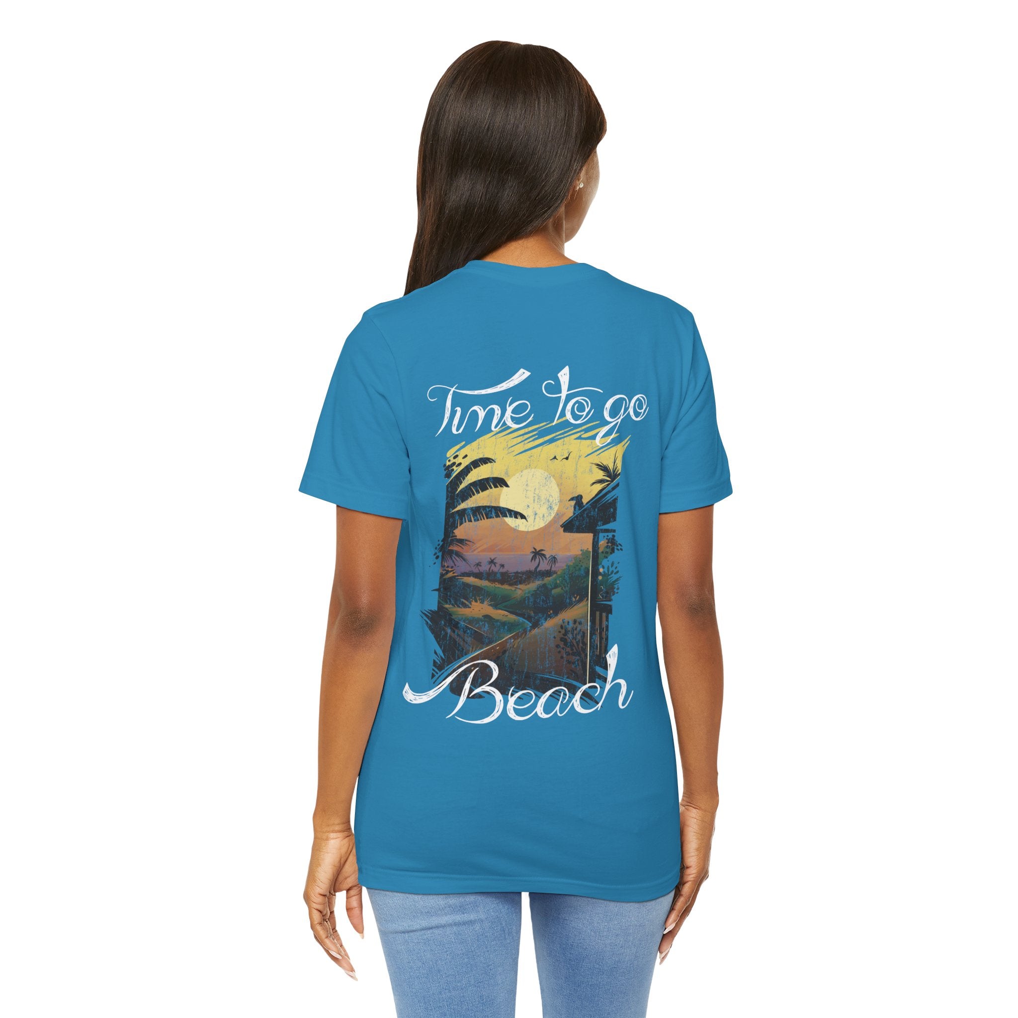 Il est temps d’aller à la plage Tee-shirt unisexe 