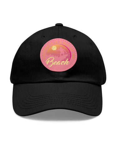 Dad Hat with Leather Patch (Round) - RC’nSONS