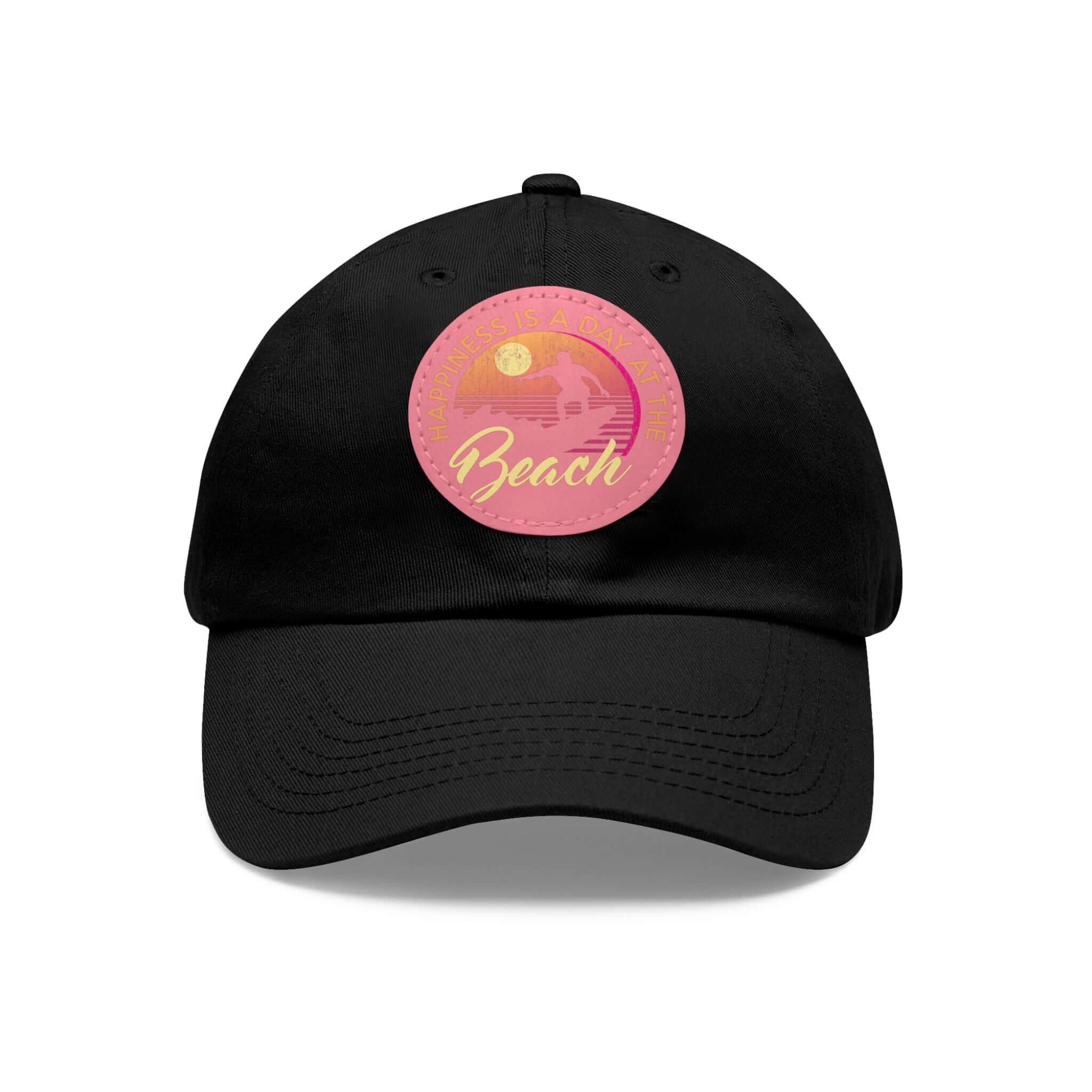 Dad Hat with Leather Patch (Round) - RC’nSONS