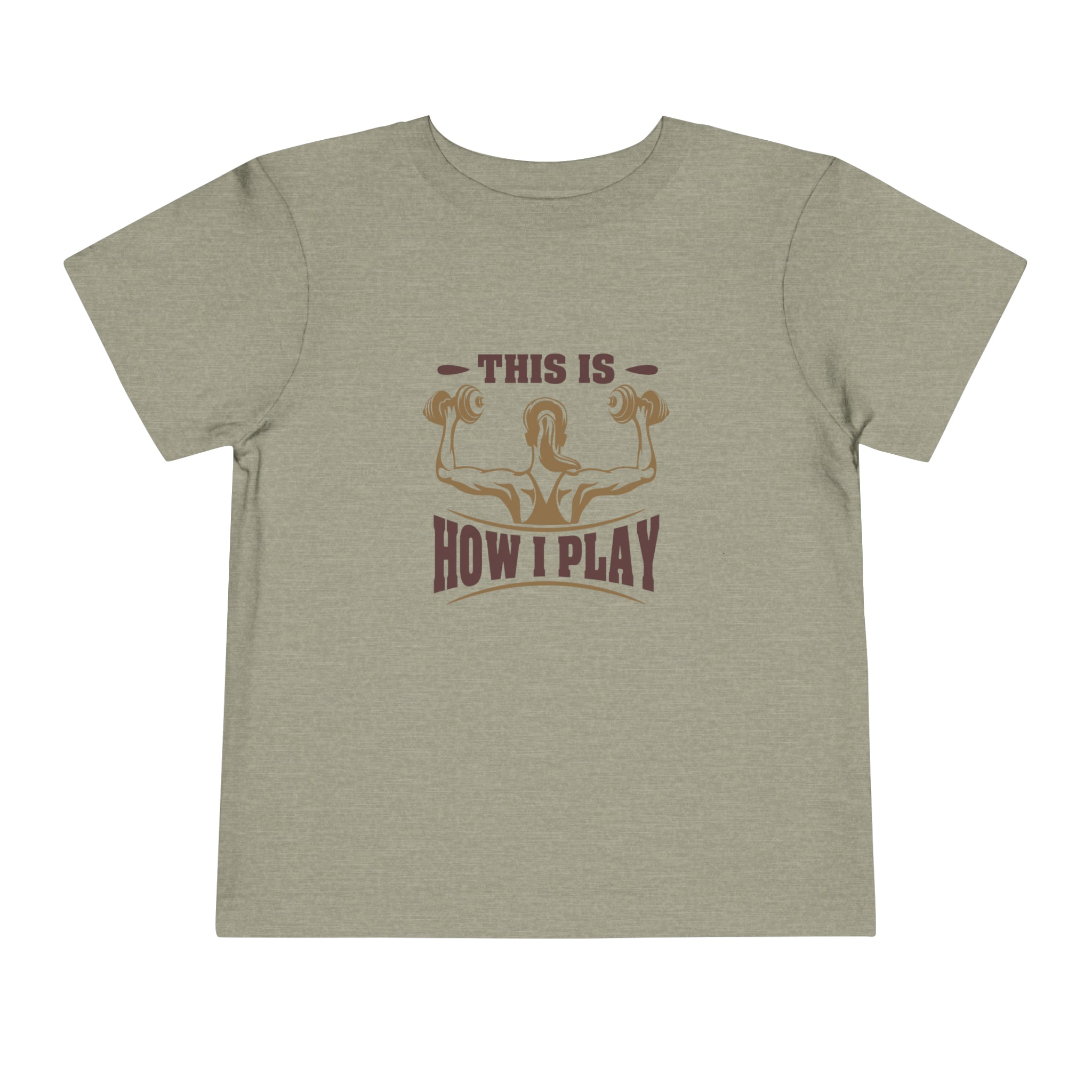 C'est comme ça que je joue au t-shirt pour tout-petits 