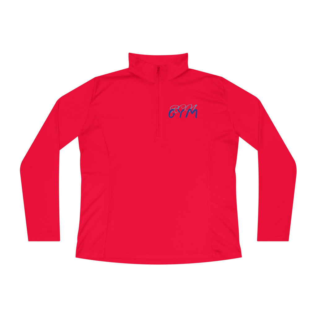 Quarter-Zip Pullover - Casual and Comfortable Women's Quarter-Zip Pullover