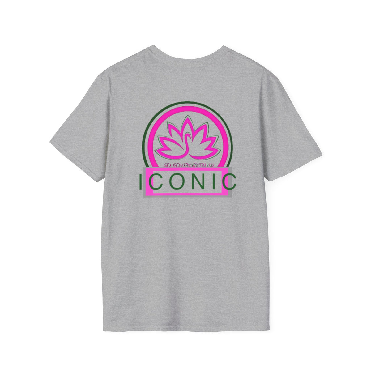 Iconic Lotus Graphic Unisex Softstyle T-Shirt