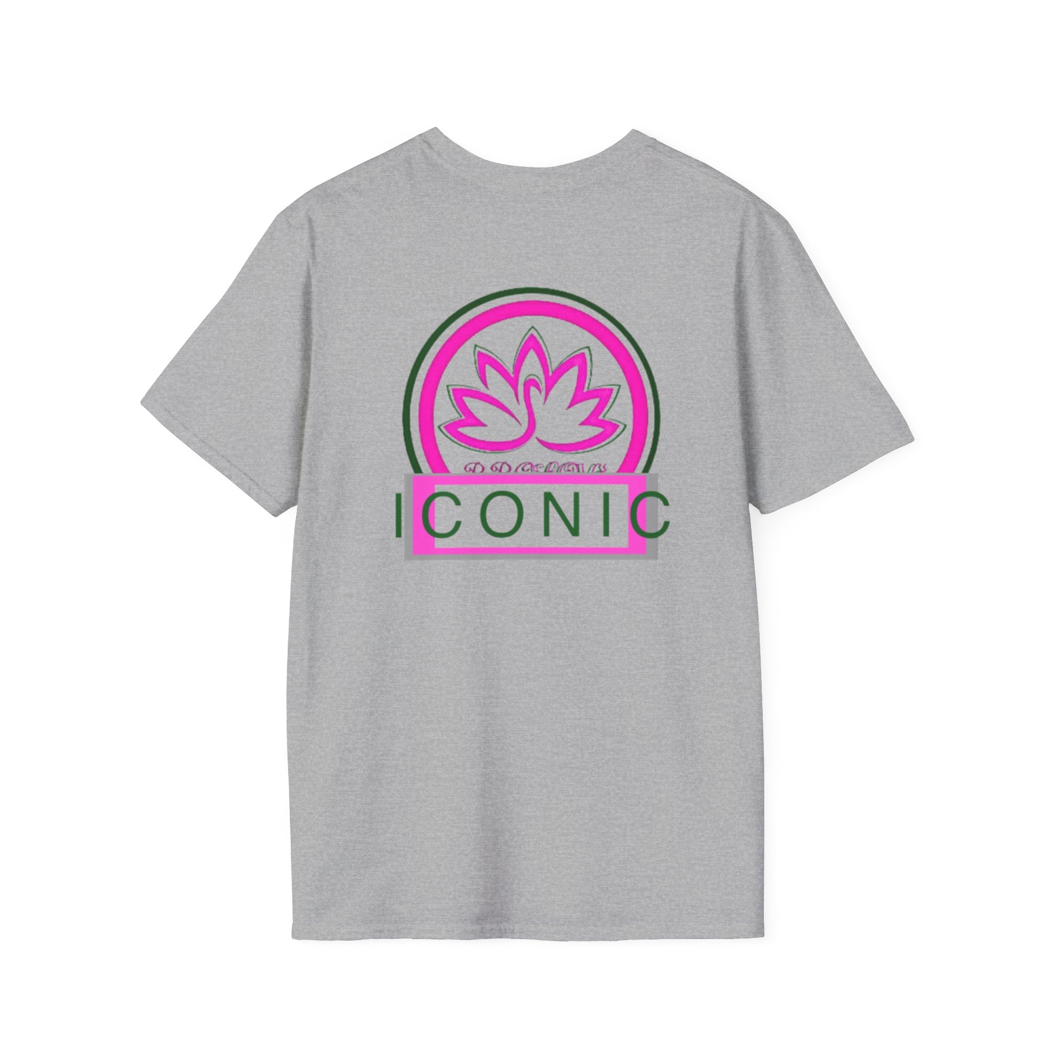 Iconic Lotus Graphic Unisex Softstyle T-Shirt