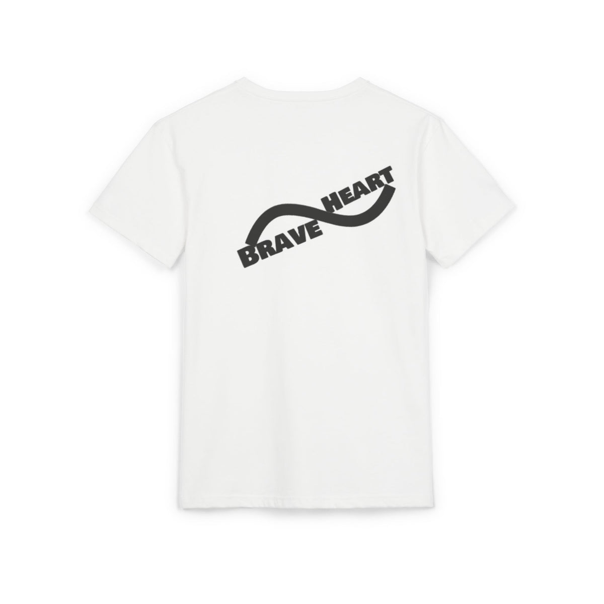 Brave Heart Unisex Sueded T-Shirt | Inspirational Graphic Tee, Casual Wear, Gift for Friends, Self-Love Reminder, Motivational Apparel