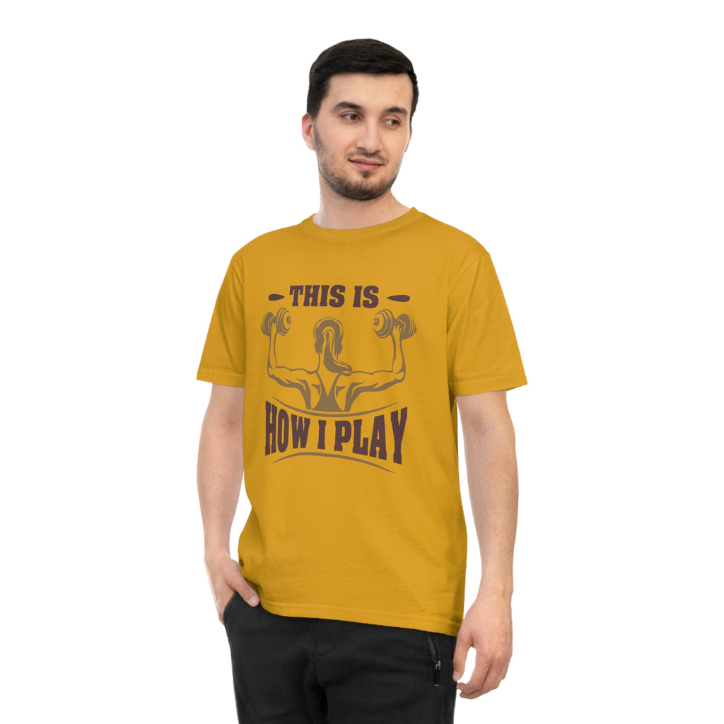 Rcnsons Unisex Classic Jersey 'Play' T-shirt