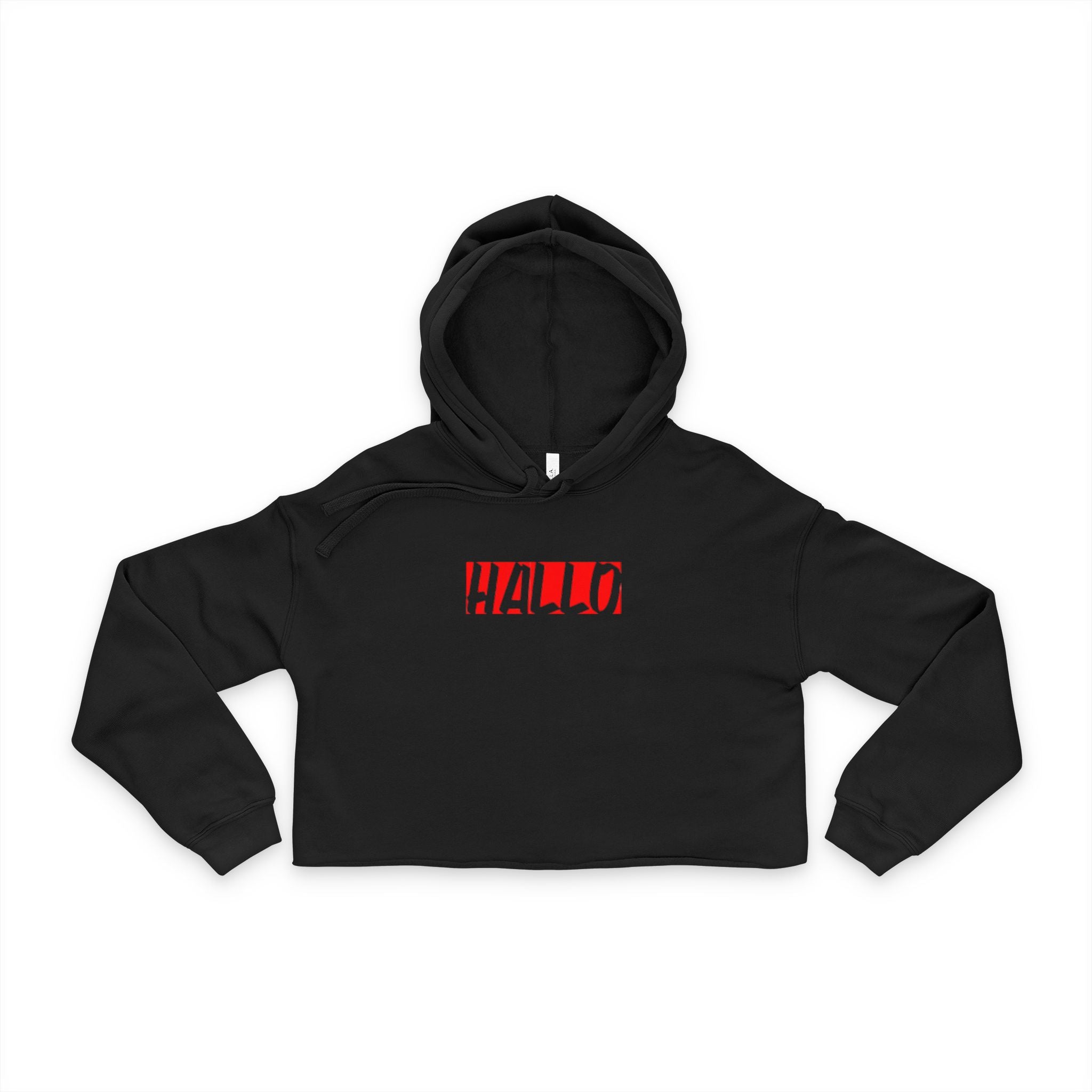 Hello! Women's Cropped Hoodie - Stylish & Comfortable Casual Wear