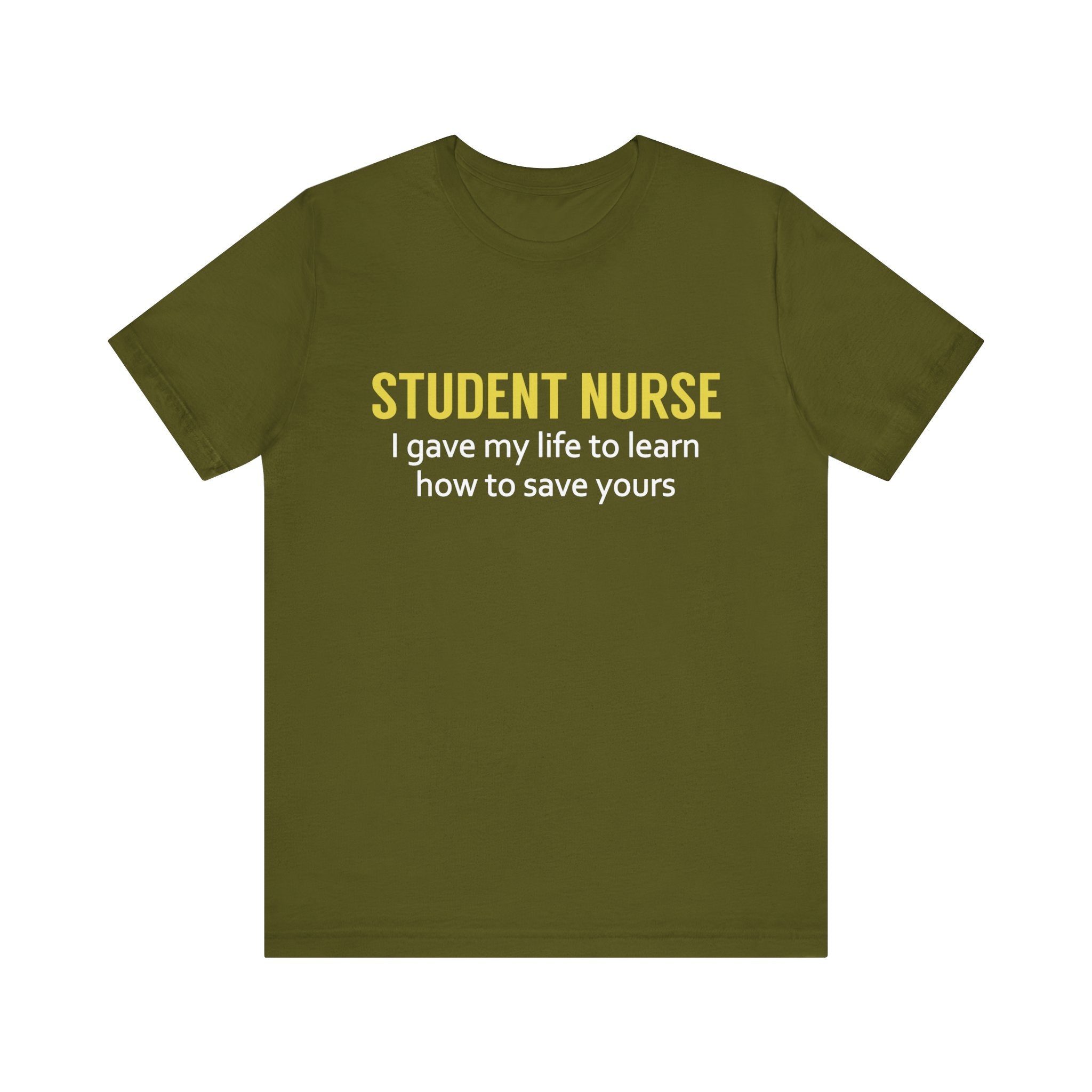 Tee-shirt unisexe infirmière étudiante 