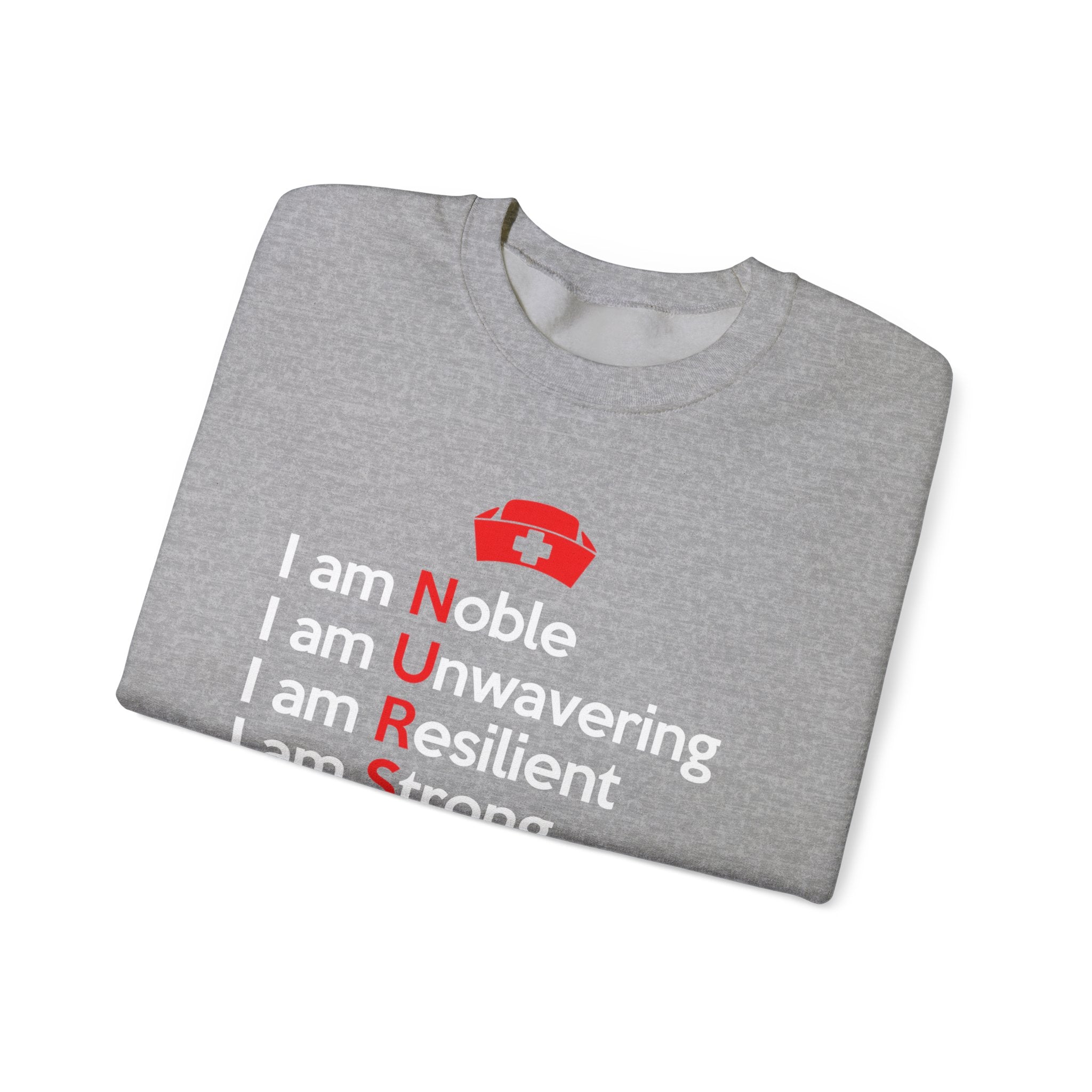 Je suis noble, je suis un sweat-shirt unisexe inébranlable 