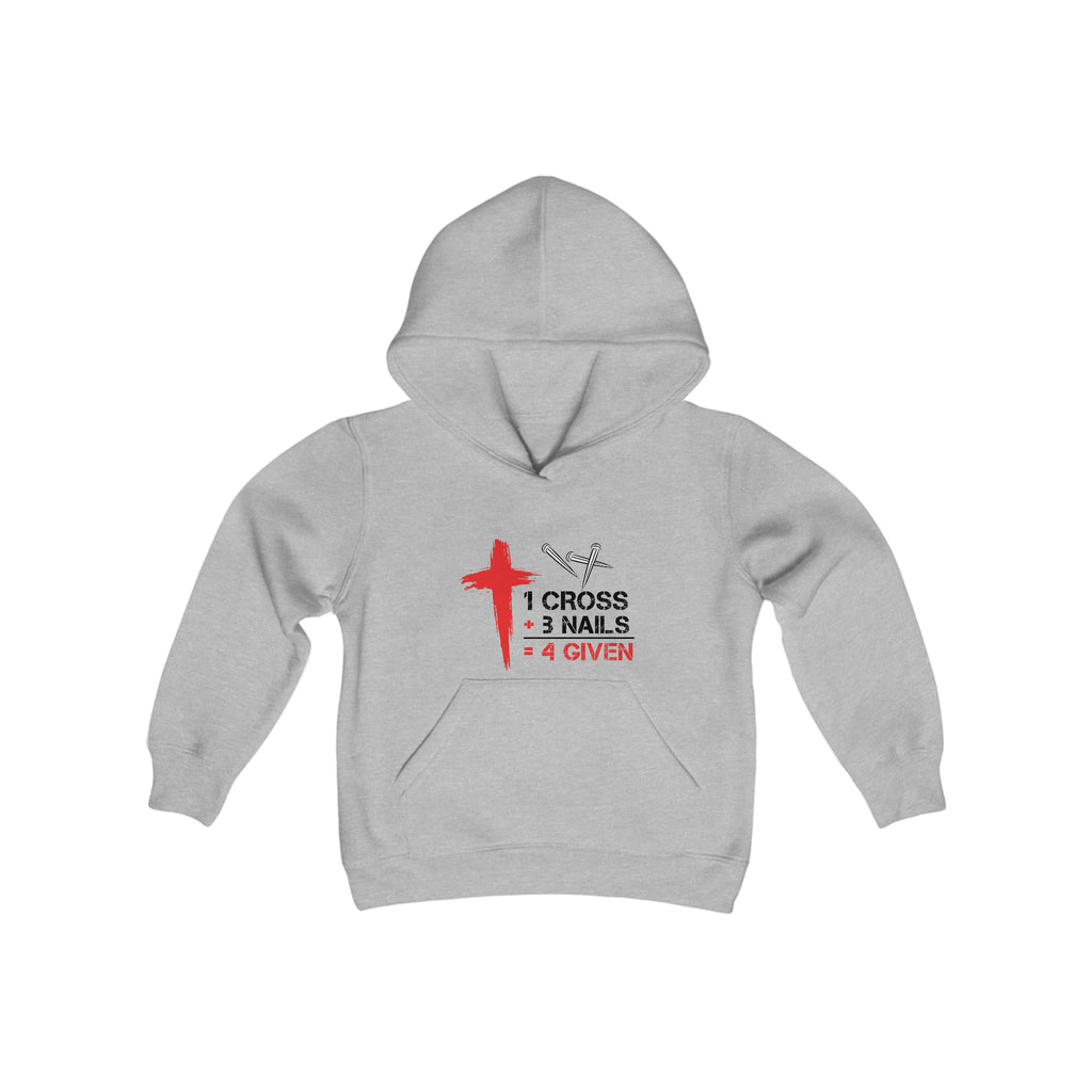 1Cross 3Nails Hooded Sweatshirt
