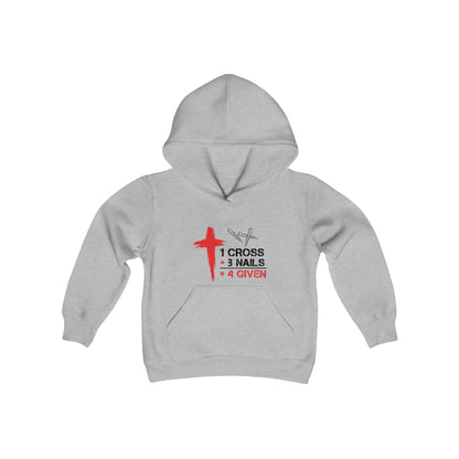 1Cross 3Nails Hooded Sweatshirt