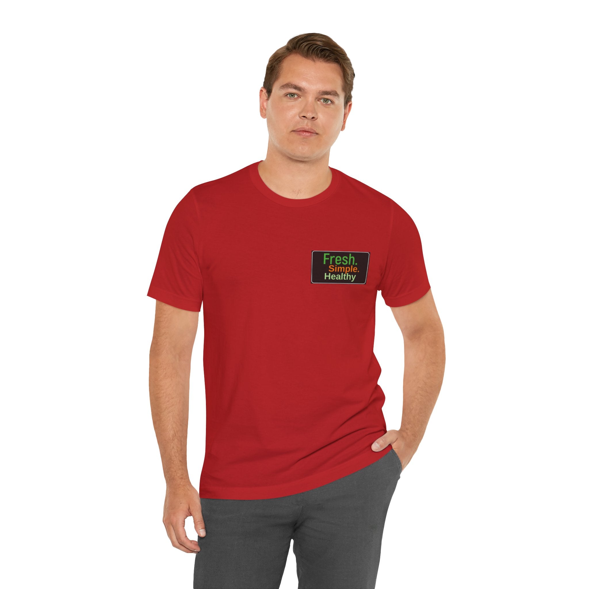 Unisex Fresh Healthy Short Sleeve Tee