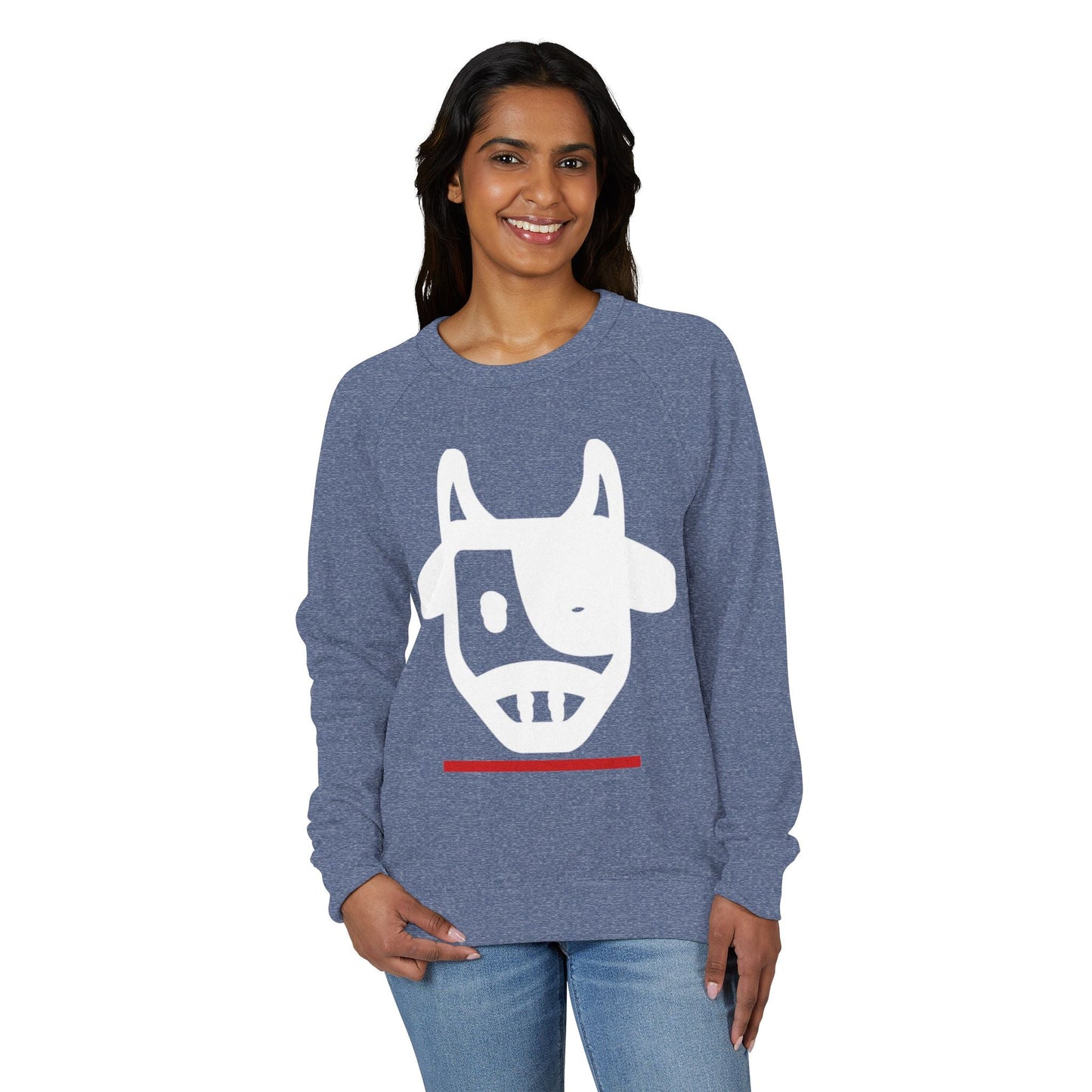 Raglan Crewneck Sweatshirt - Elegante Design Printify