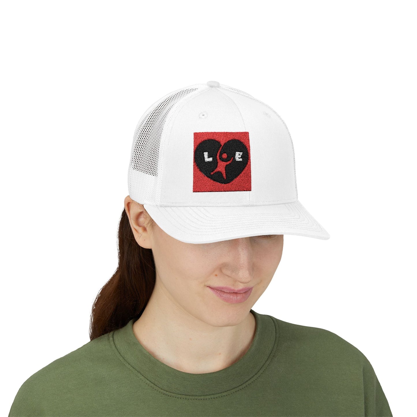 Heartfelt Love Snapback Trucker Cap,Trendy Style Printify