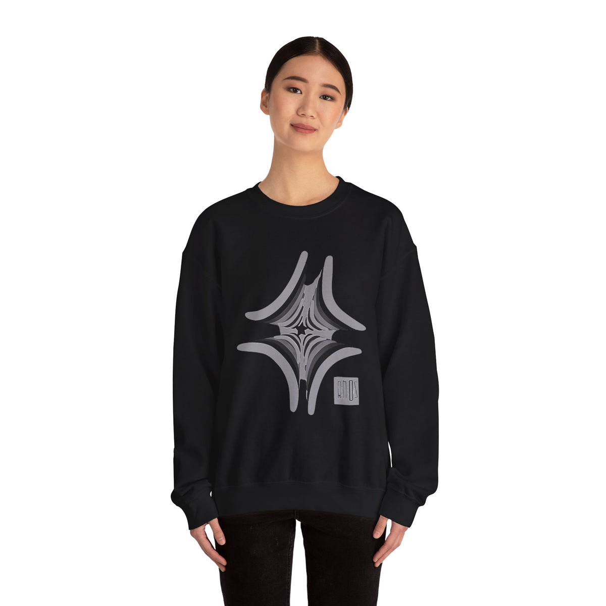 Unisex Heavy Crewneck Sweatshirt-Pyramid