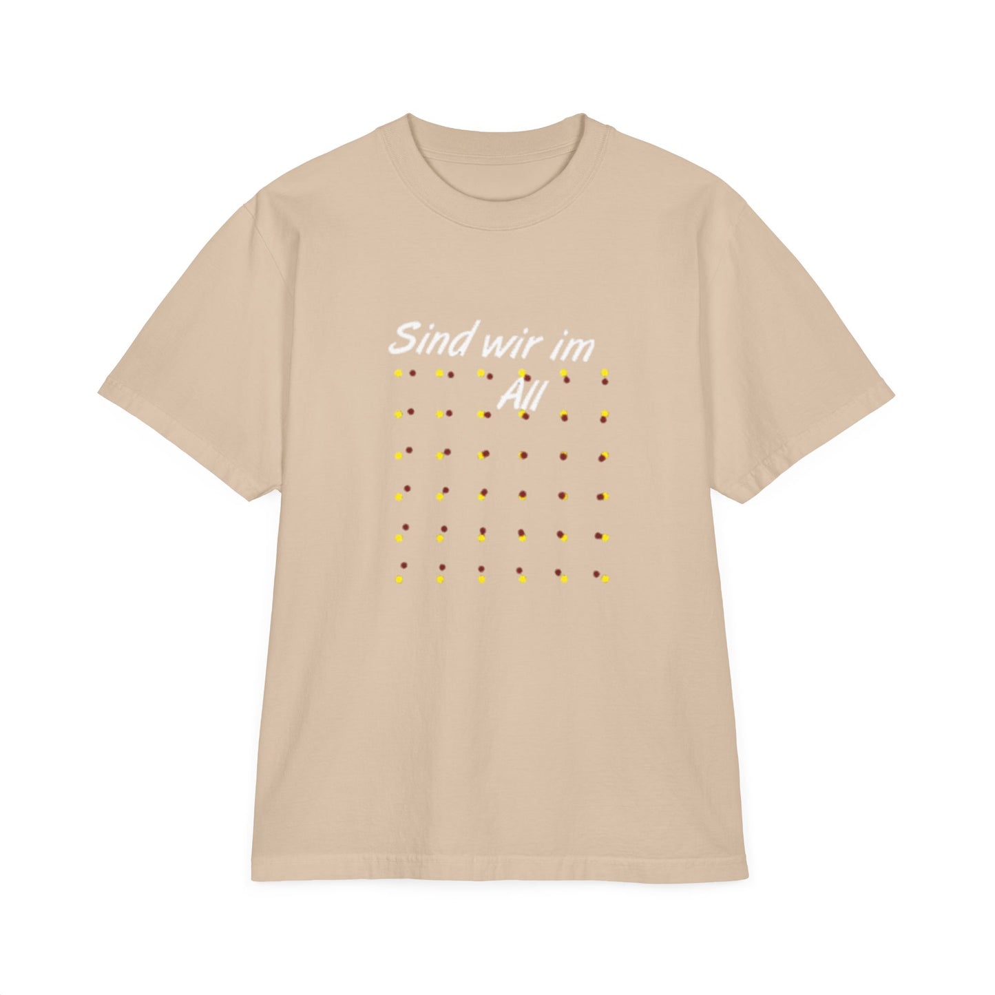 Drop-Shoulder T-Shirt - Chic sind wir im All