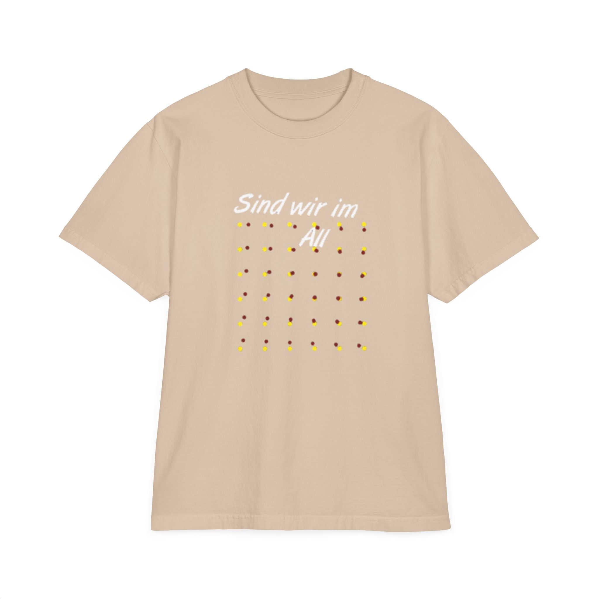 Drop-Shoulder T-Shirt - Chic sind wir im All