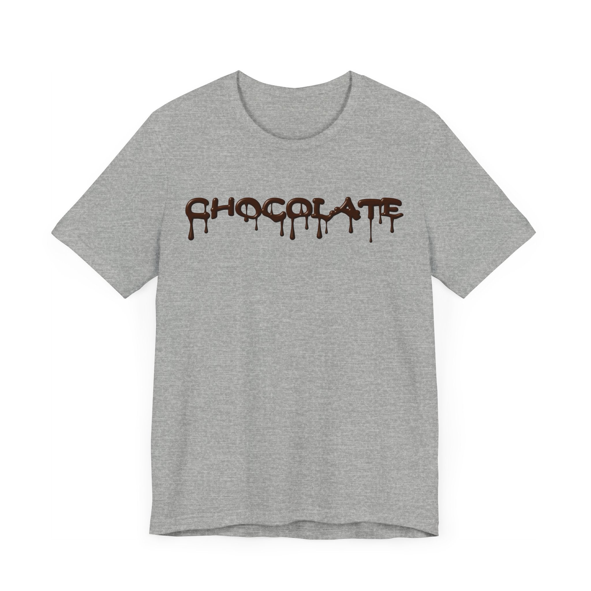Unisex Jersey Short Sleeve Chocolate Tee