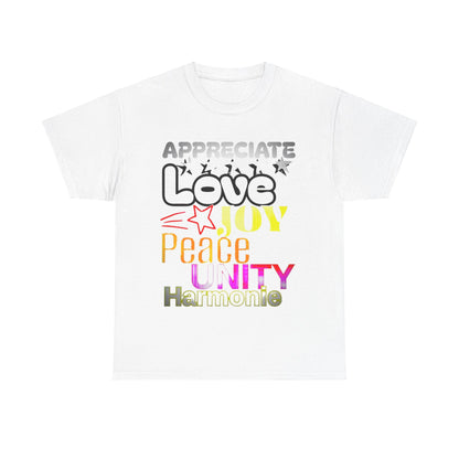 Appreciate Love  Cotton Tee