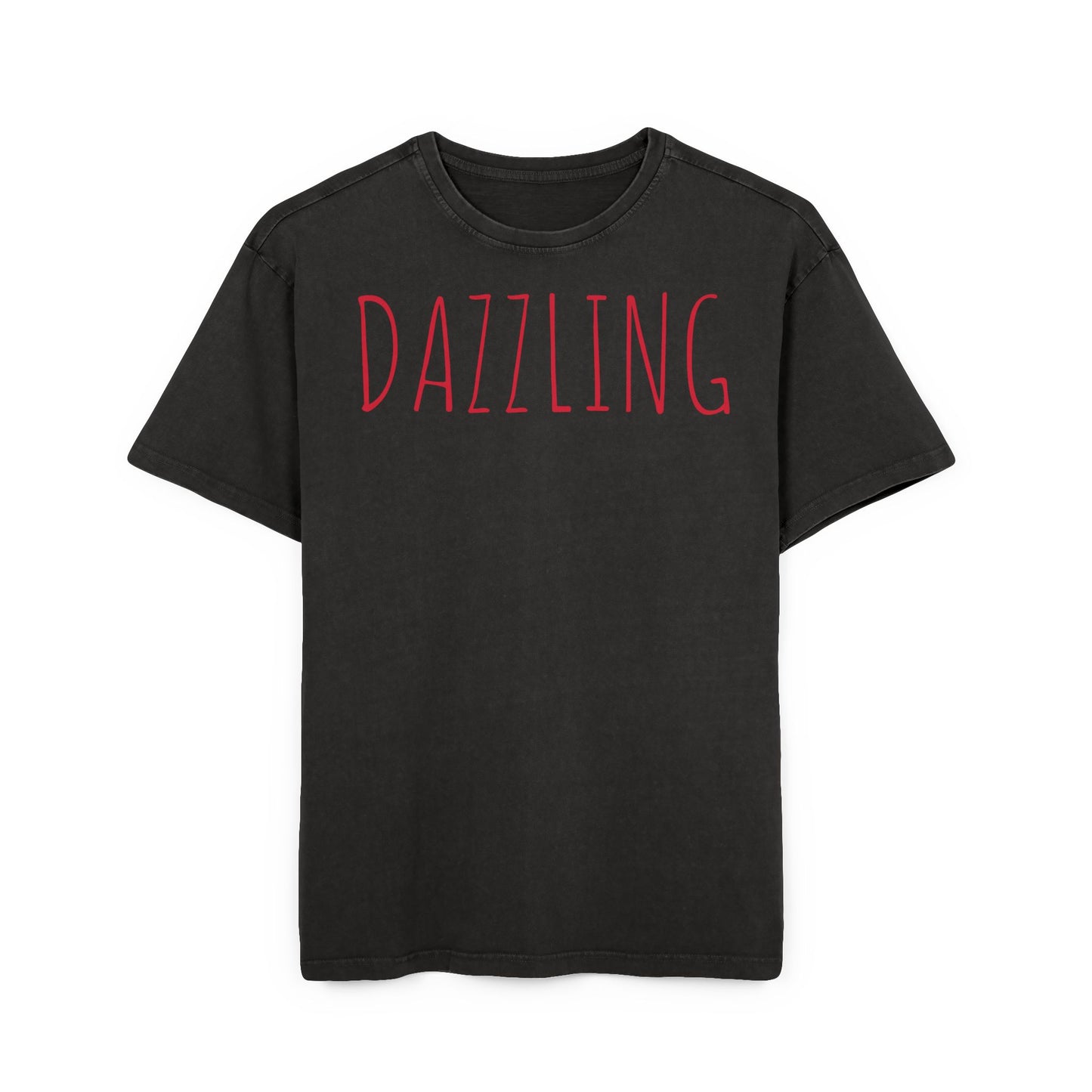 Oversize Tee  - Dazzling Acid Washed T-Shirt
