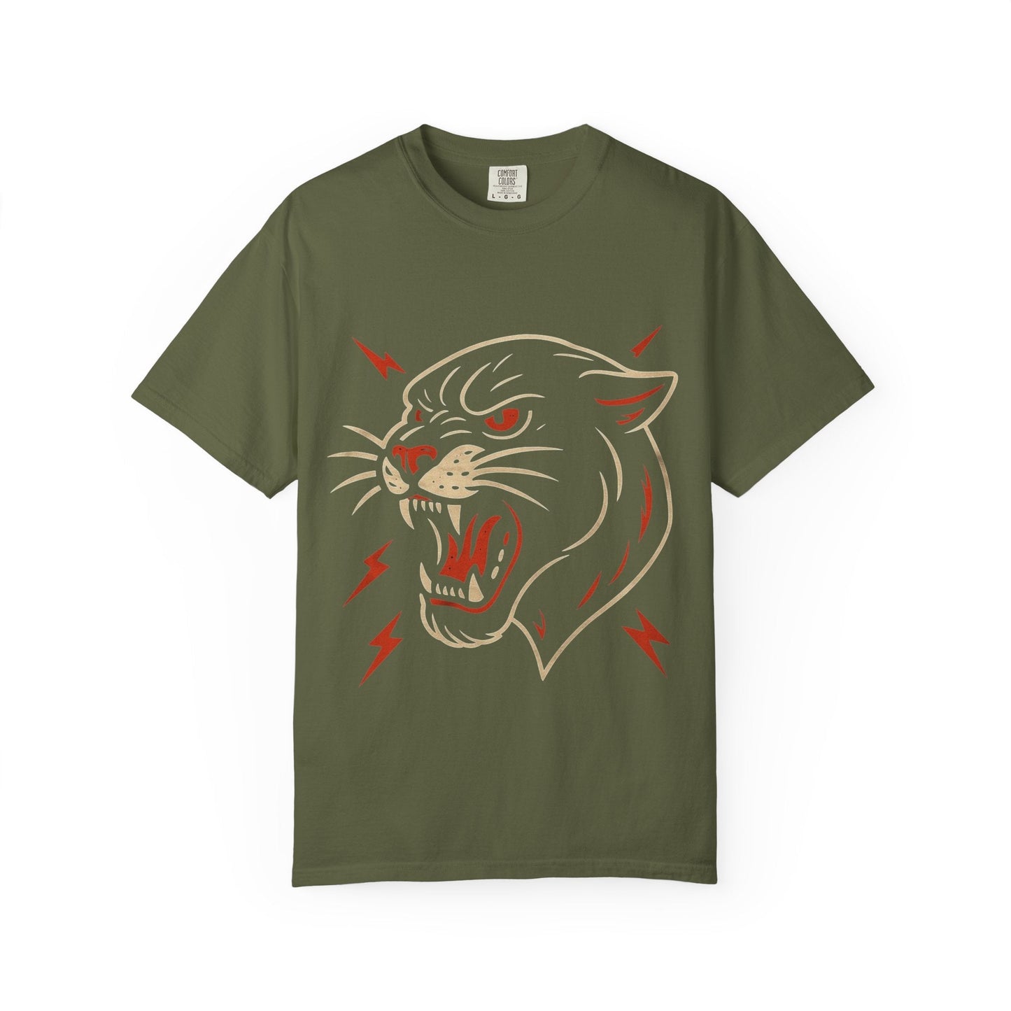 Roar Garment-Dyed T-shirt Printify