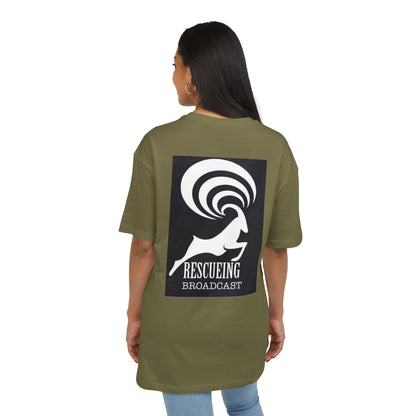 Oversize Tee - Rescuing Broadcast Bold