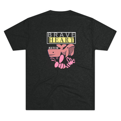 Brave Heart Tri-Blend Unisex T-Shirt