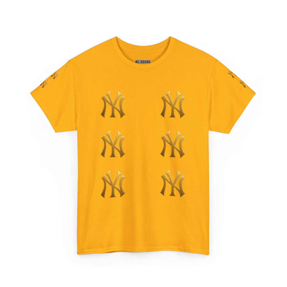 Gold Logo Unisex Heavy Cotton Tee Printify