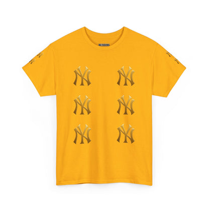 Gold Logo Unisex Heavy Cotton Tee Printify