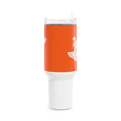 40oz Tumbler - hello Santa Design Printify