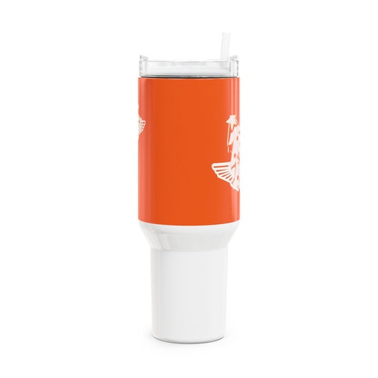 40oz Tumbler - hello Santa Design Printify
