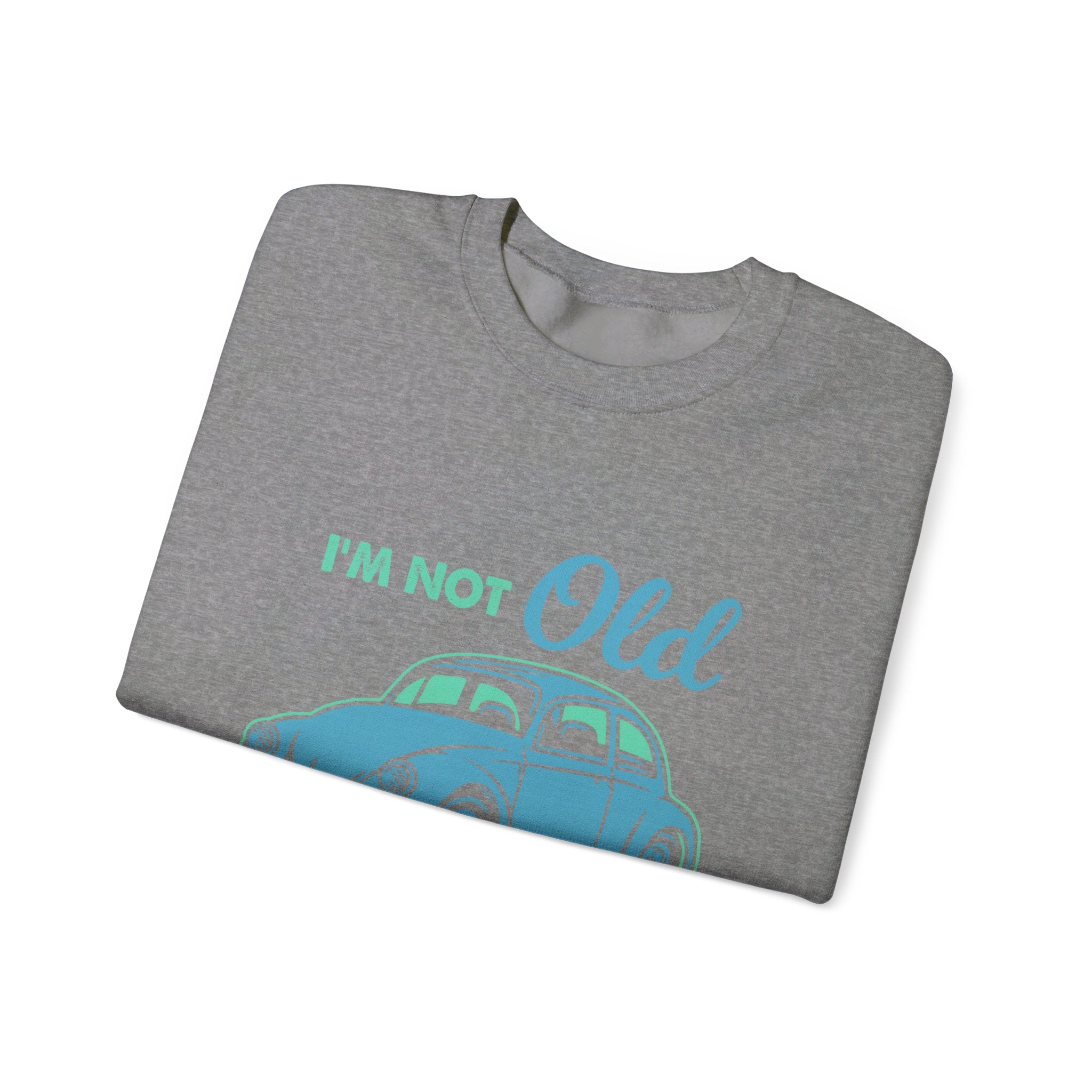 Je ne suis pas vieux, je suis un sweat-shirt unisexe classique 