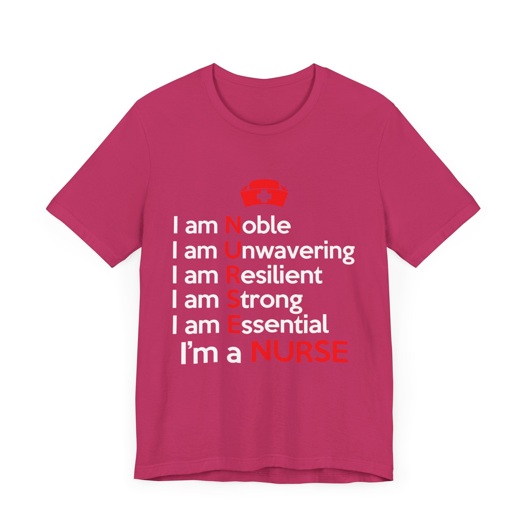 Je suis noble, je suis un tee-shirt unisexe inébranlable 