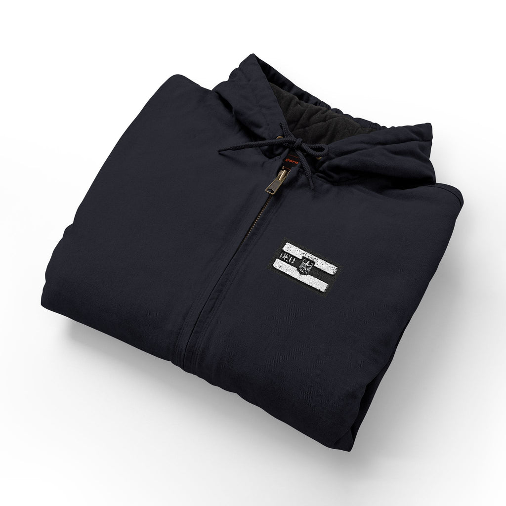 Men's Work Jacket — CornerStone Duck Cloth Hooded Embroidered Work Jacket
