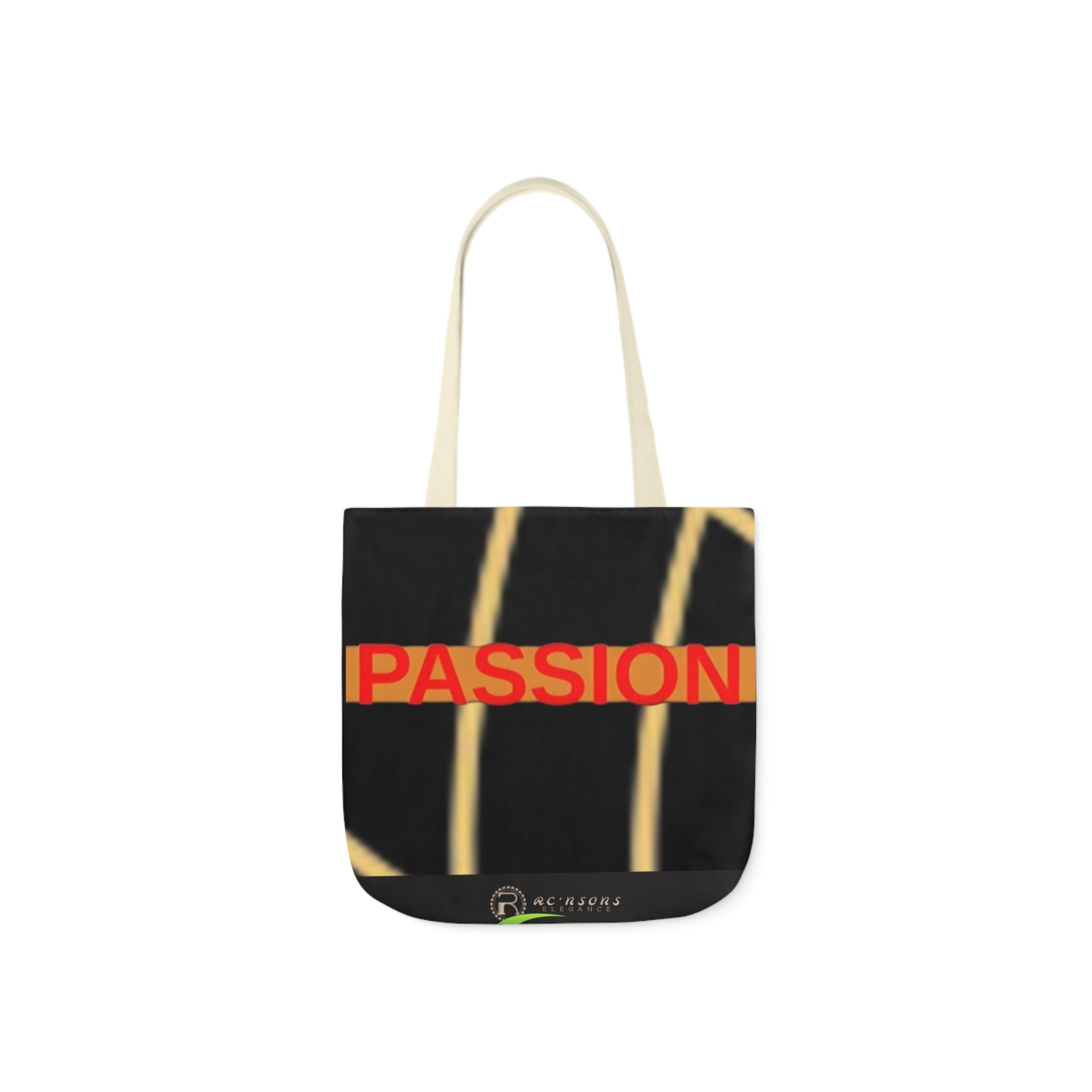 Passion Canvas Tote Bag, 5-Color Straps