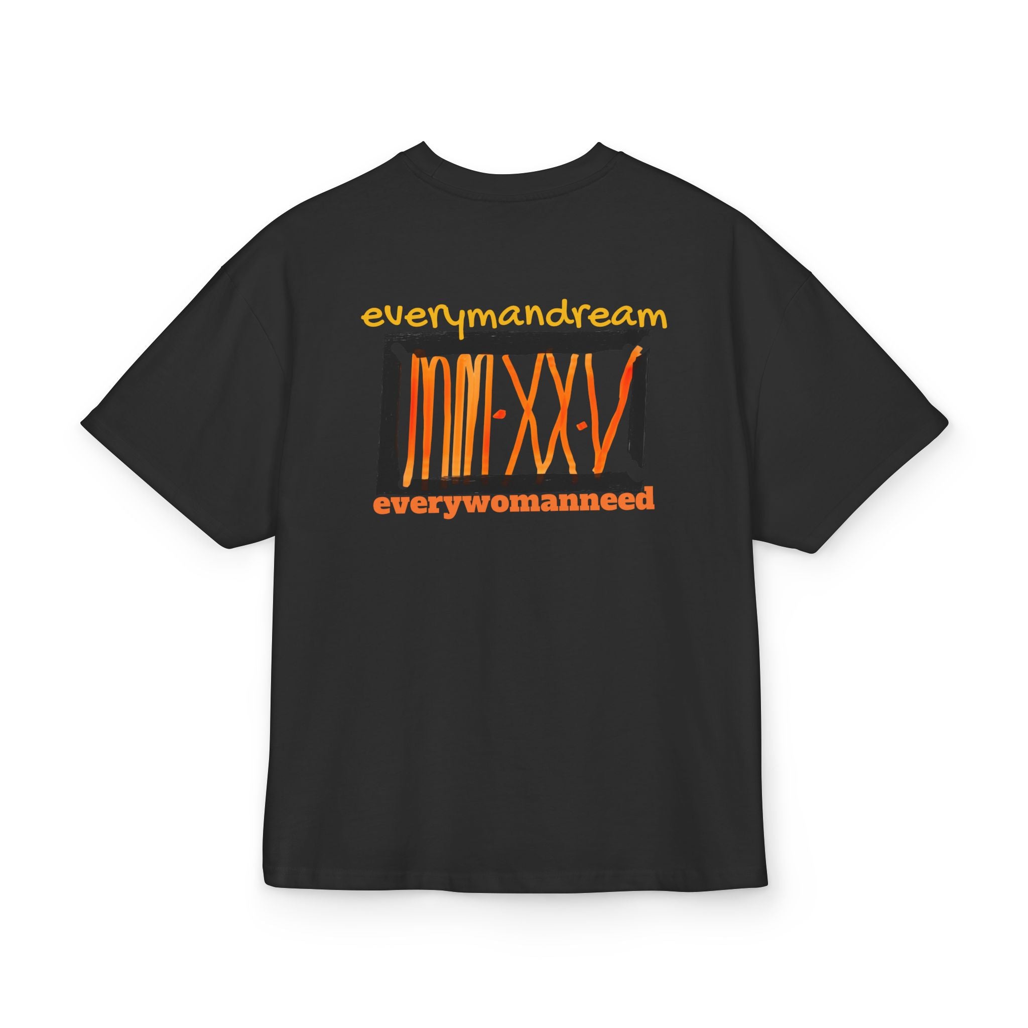 Everyman Dream Unisex Box Tee - Soft Cotton Graphic T-Shirt for Casual Style
