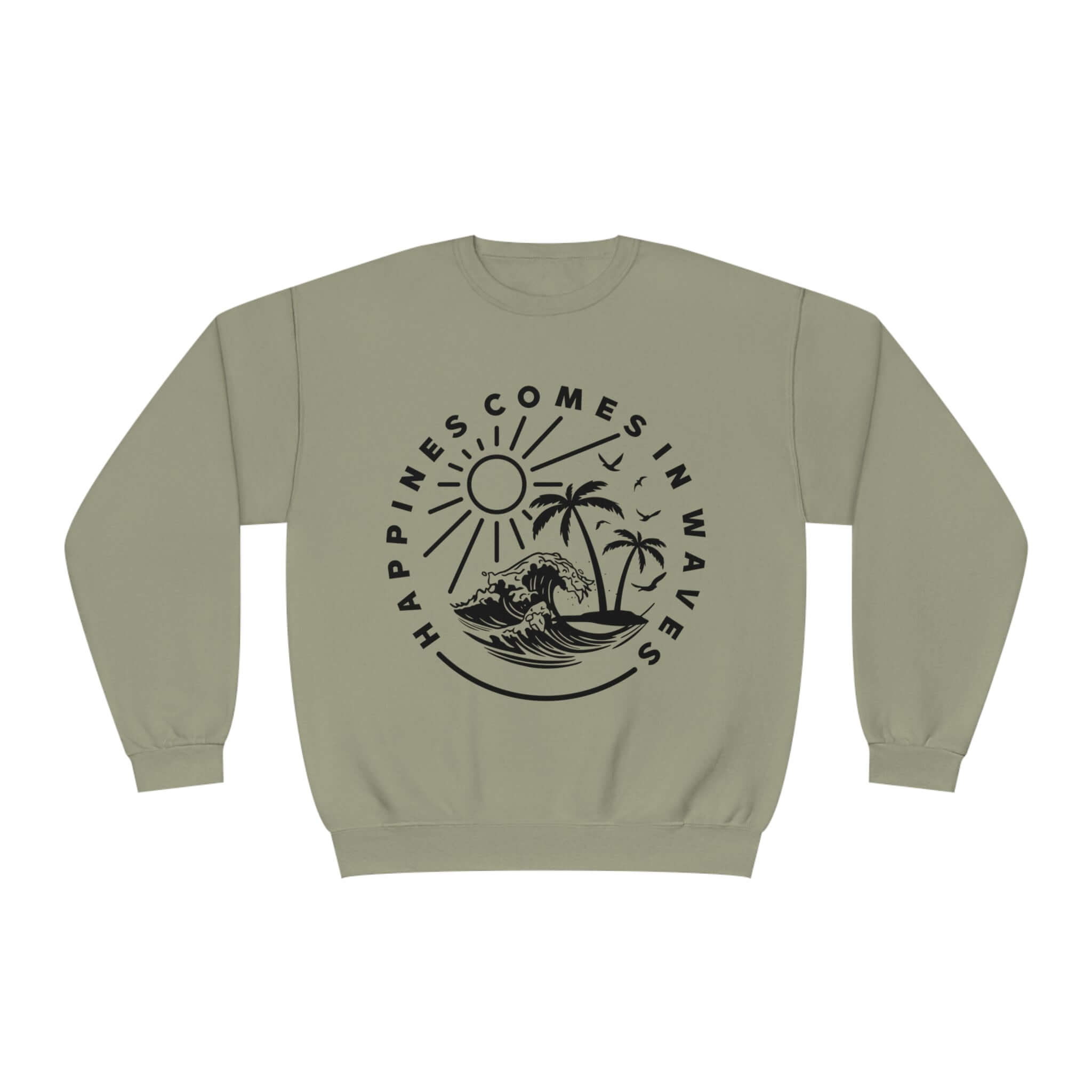 Happiness comes in waves. On RC’nSONS Ads. Tee - RC’nSONS