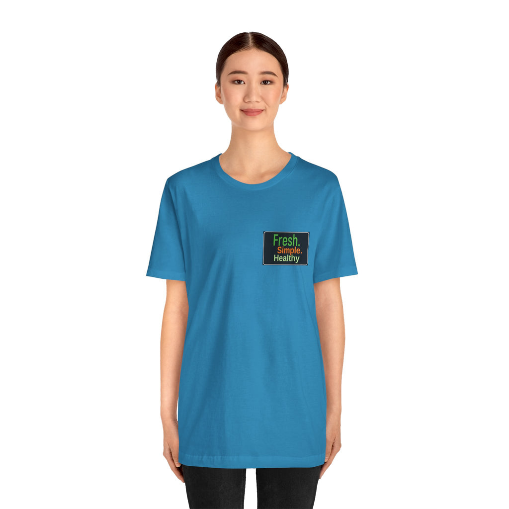 Unisex Fresh Healthy Short Sleeve Tee